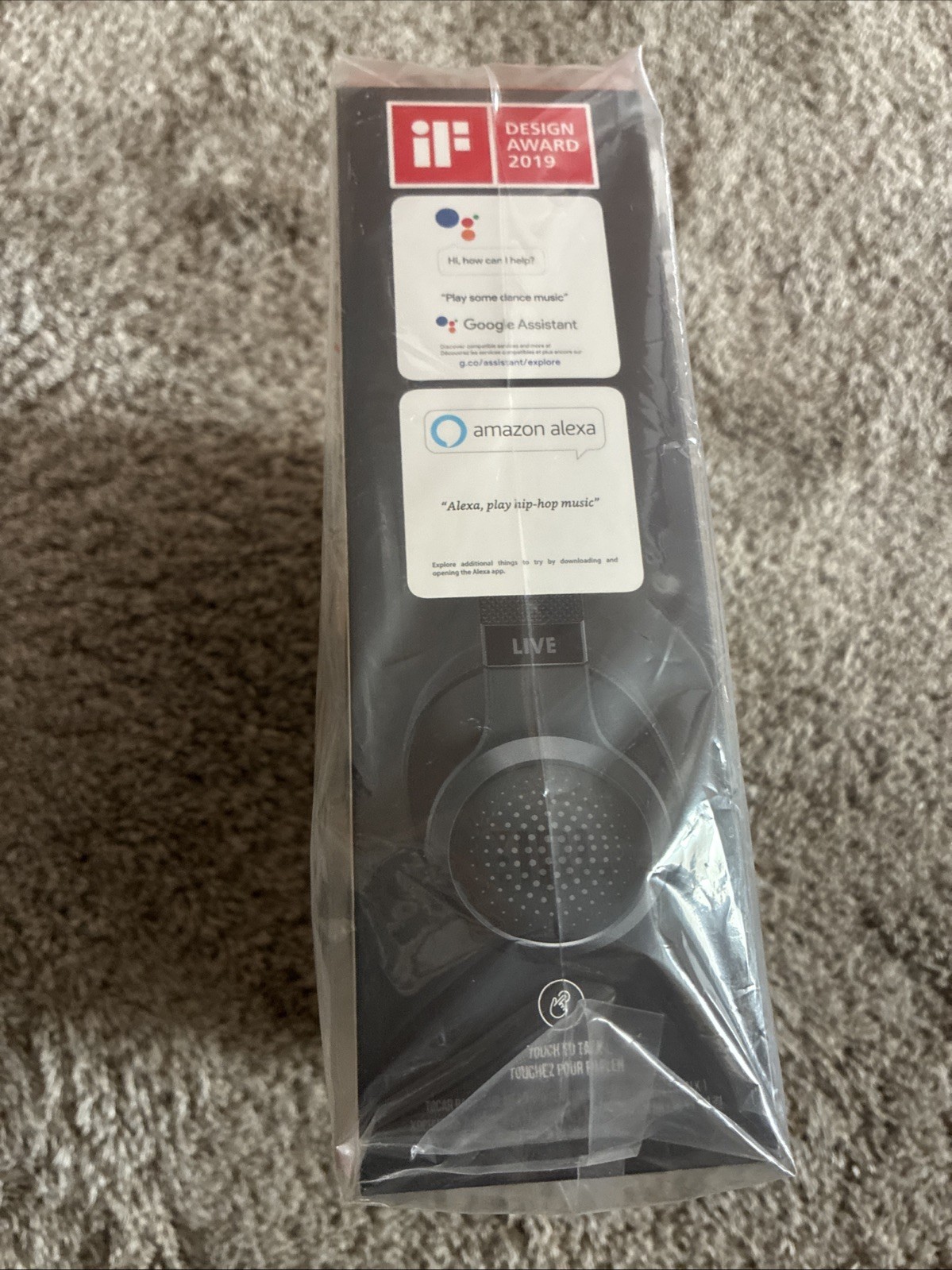 JBL Live 500 BT Around-Ear Wireless Headphone – Black