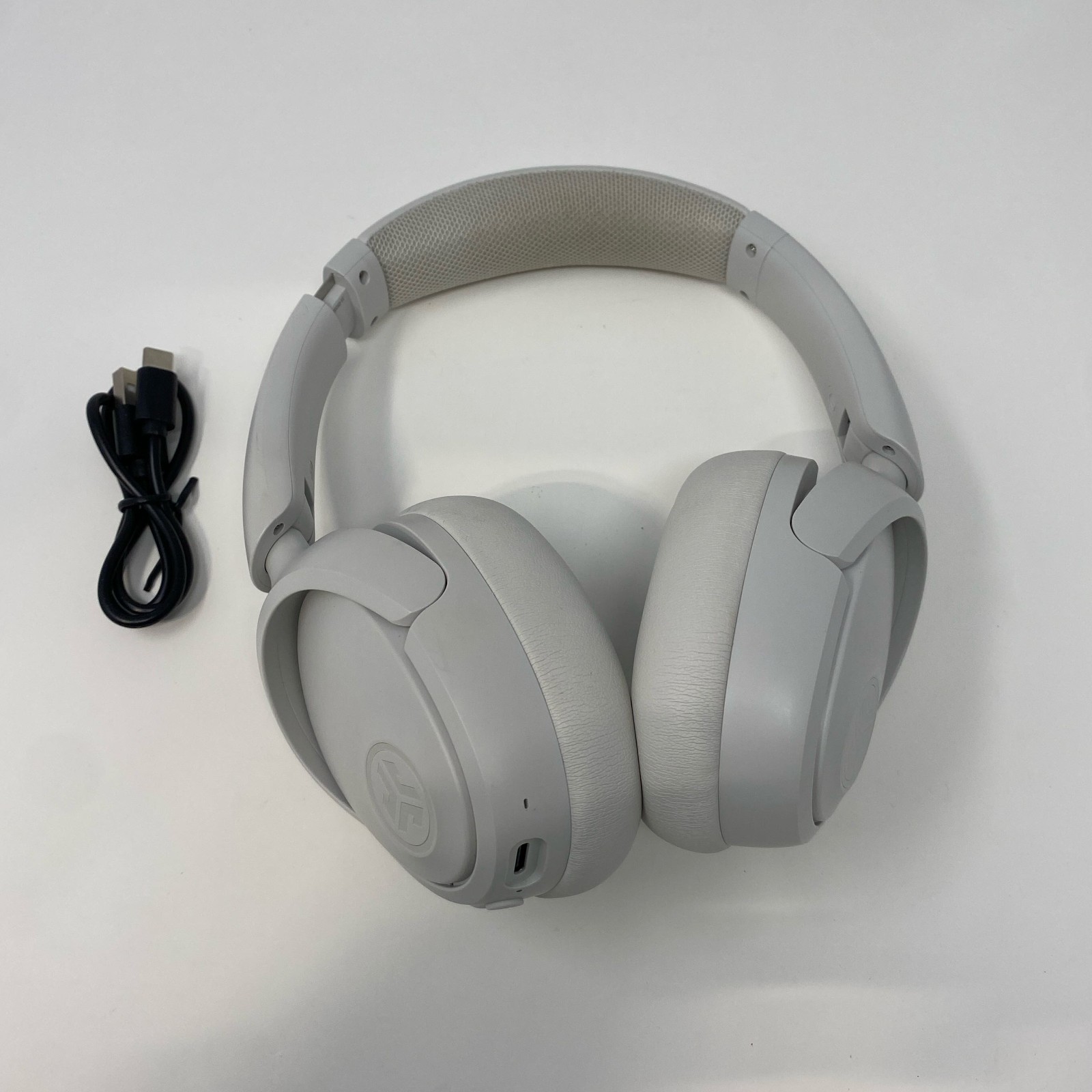 JLab JBuds Lux ANC Wireless Over-Ear Headphones Cloud White
