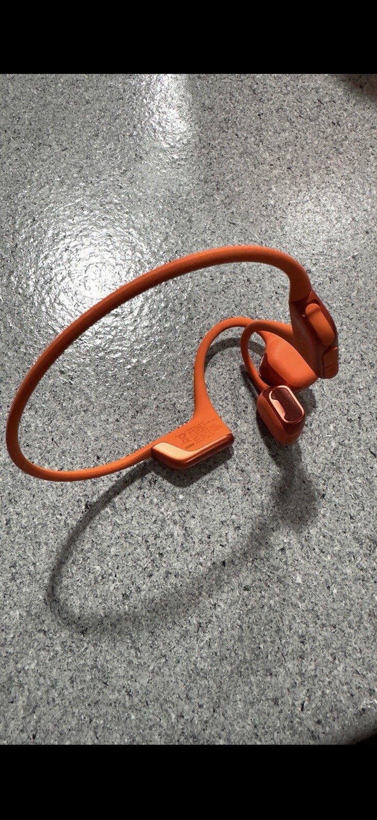 Shokz OpenRun Pro 2 Bone Conduction Open-Ear Bluetooth Sport Headphones Orange