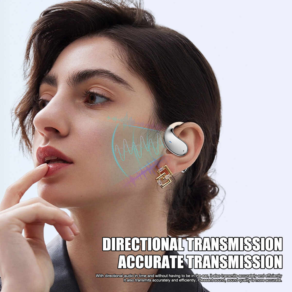 3-in-1 AI Smart Voice Translation Earbuds Real Time Translator 144+ Languages