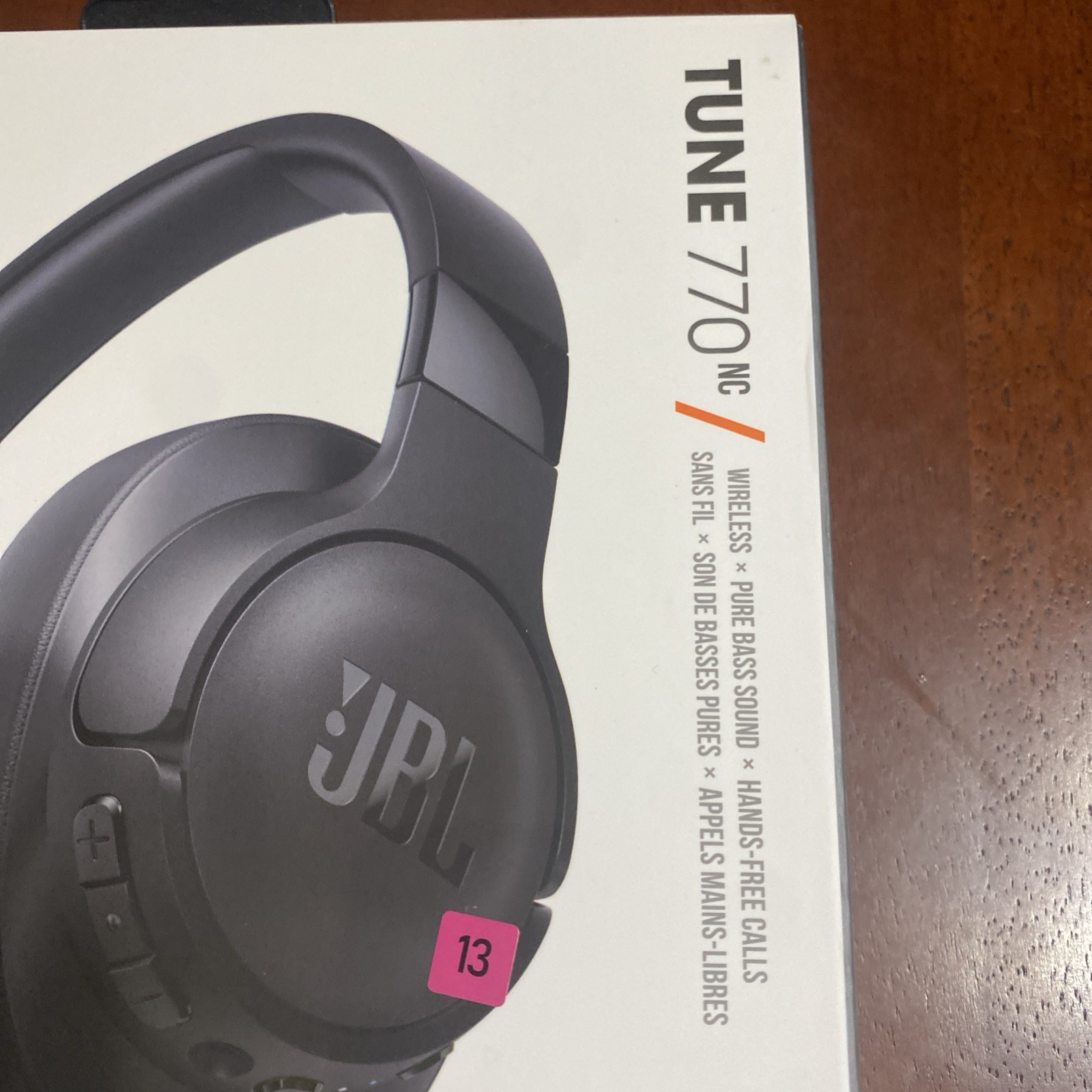JBL Tune 770NC, Adaptive Noise Cancelling Wireless Over-Ear Headphones NEW