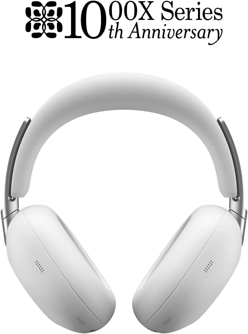 Sony – 1000X THE COLLEXION Wireless Noise Canceling Headphones – Platinum – MINT