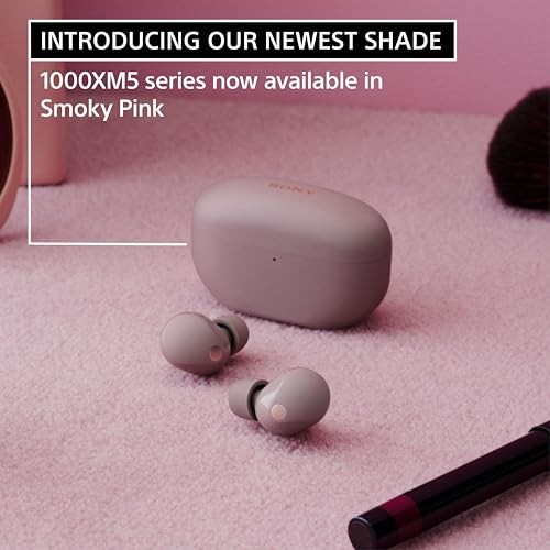 Sony – WF1000XM5 True Wireless Noise Cancelling Earbuds – Smoky Pink