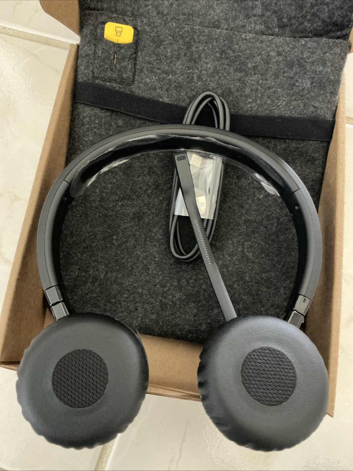Jabra Evolve 65 TE (Third Edition) Wireless Dual-Ear Headphones Black *BRAND NEW