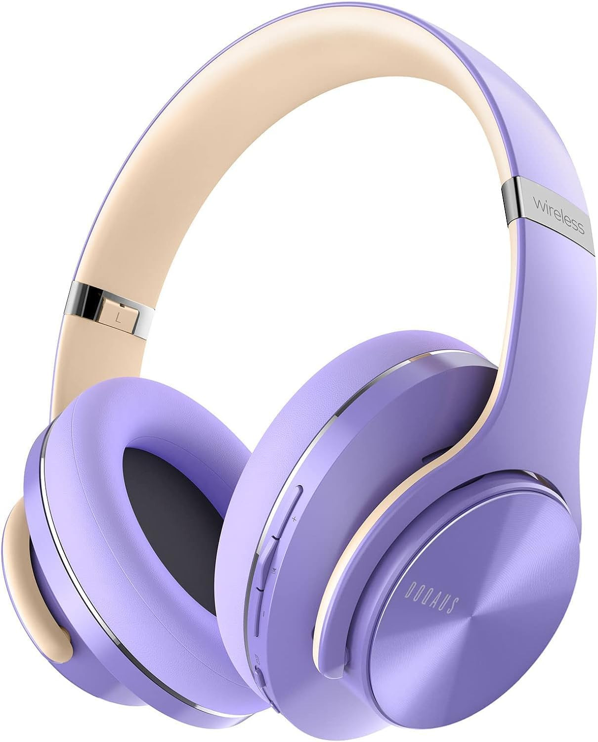 Bluetooth Headphones over Ear, 90H Playtime Wireless Headphones with App Control