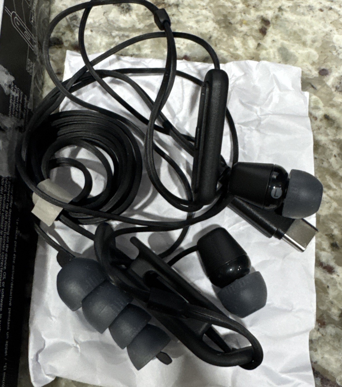Sony IER-EX15C W Stereo Earbud Headphones Wired In-Ear Earphones USB-C – BLACK