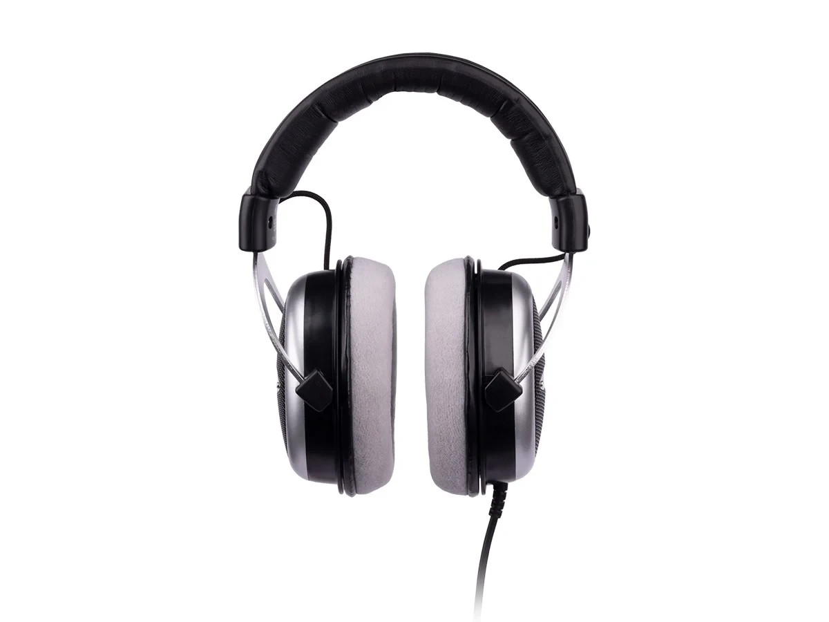 Monoprice Semi-Open Over Ear Wired Headphones Low Deep Bass for Kids Teens Adult