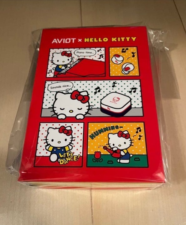 AVIOT Hello Kitty TE-Q3-KTY Wireless Earphones limited NEW