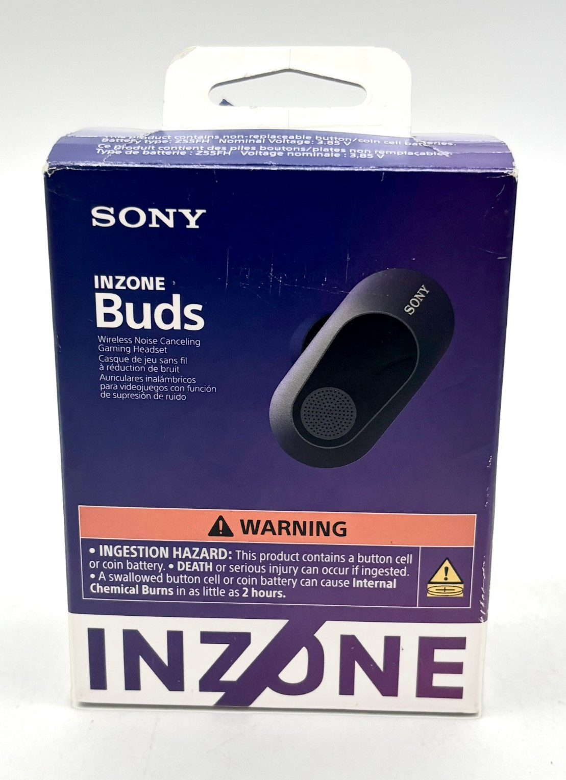 Sony INZONE Buds Truly Wireless Noise Cancelling Gaming Earbuds Black Open Box