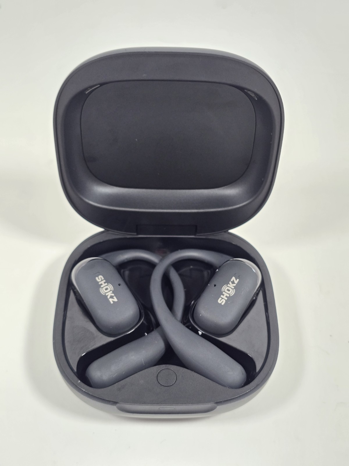 Shokz OpenFit 2 T920 Open Ear Wireless Bluetooth Earbuds Black