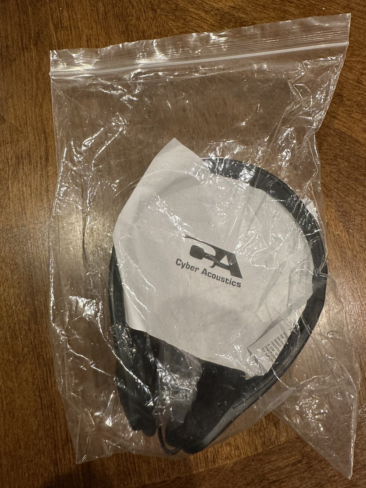 Cyber Acoustics Semi-open Stereo Headphone – 20-20000 Hz – Wired ACM-70B