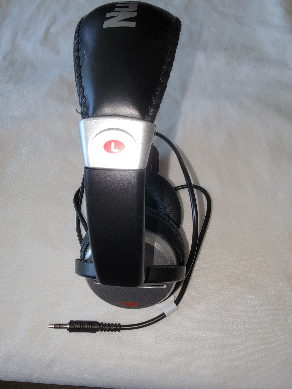 Use Numark Black and Silver Headphones