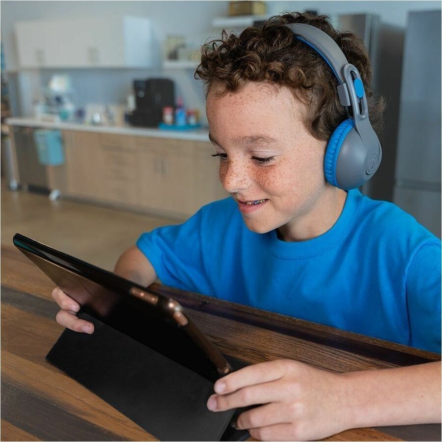 JLab JBuddies Studio 2 2 in 1 Wireless + Wired Kids Headset (hbkstu2rgryblu122)