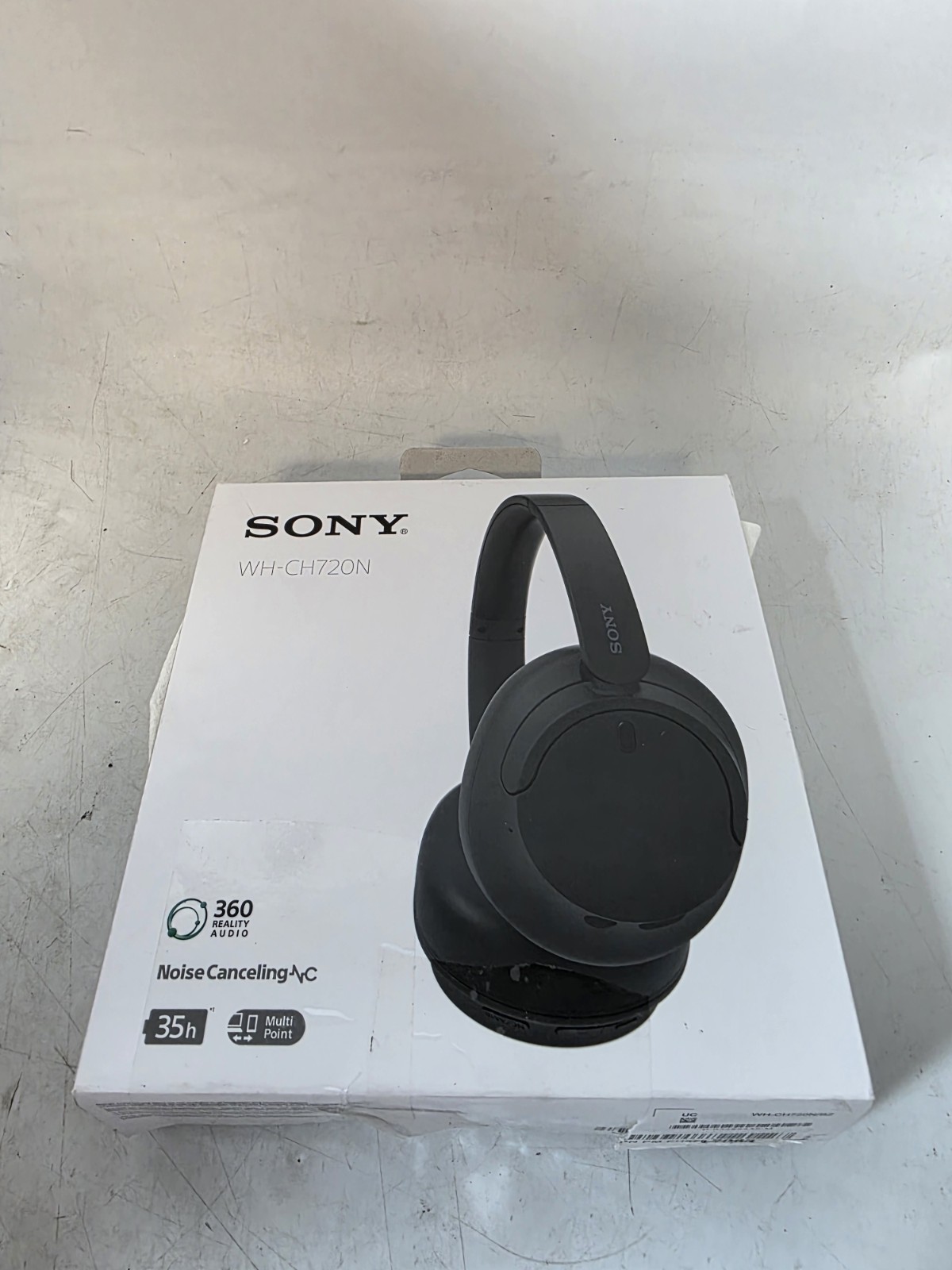 Sony WH-CH720N Wireless Over-Ear Headphones – Black – Open Box