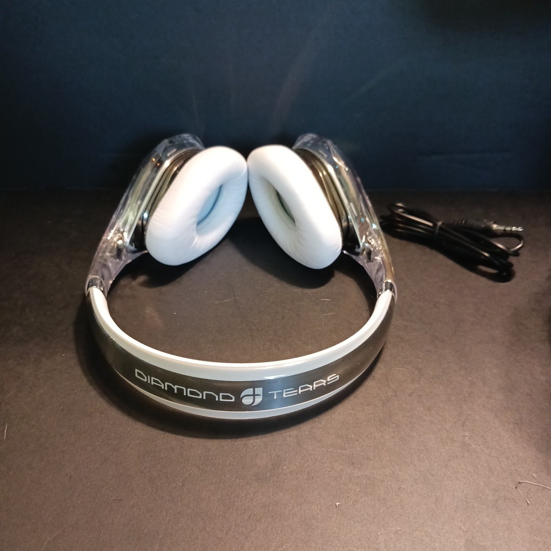 Monster Diamond Tears Edge On-Ear Headphones Limited Edition Crystal Diamond
