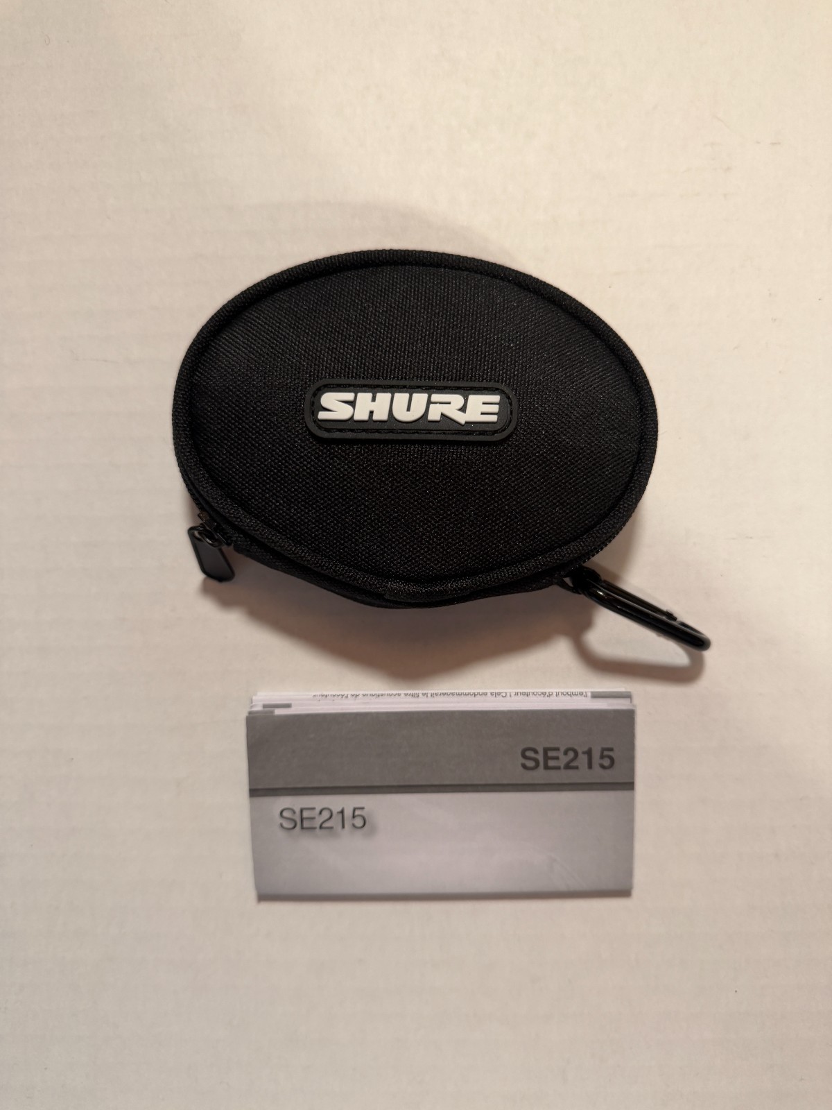 Shure SE215 Wired Dynamic MicroDriver Earphones – Clear