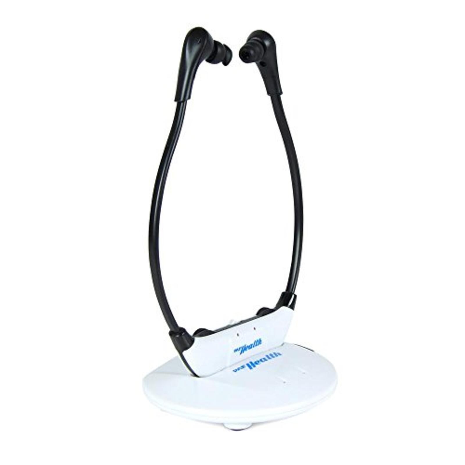 Pyle Bluetooth Wireless TV Amplifier Headset, Noise-Canceling, Rechargeable