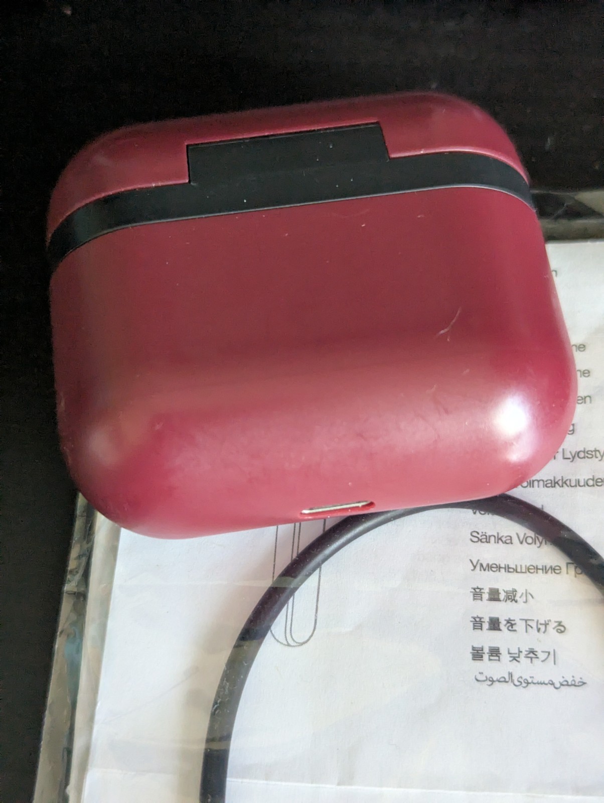 Skullcandy – Indy Evo True Wireless In-Ear Headphones Ear Buds Red Color