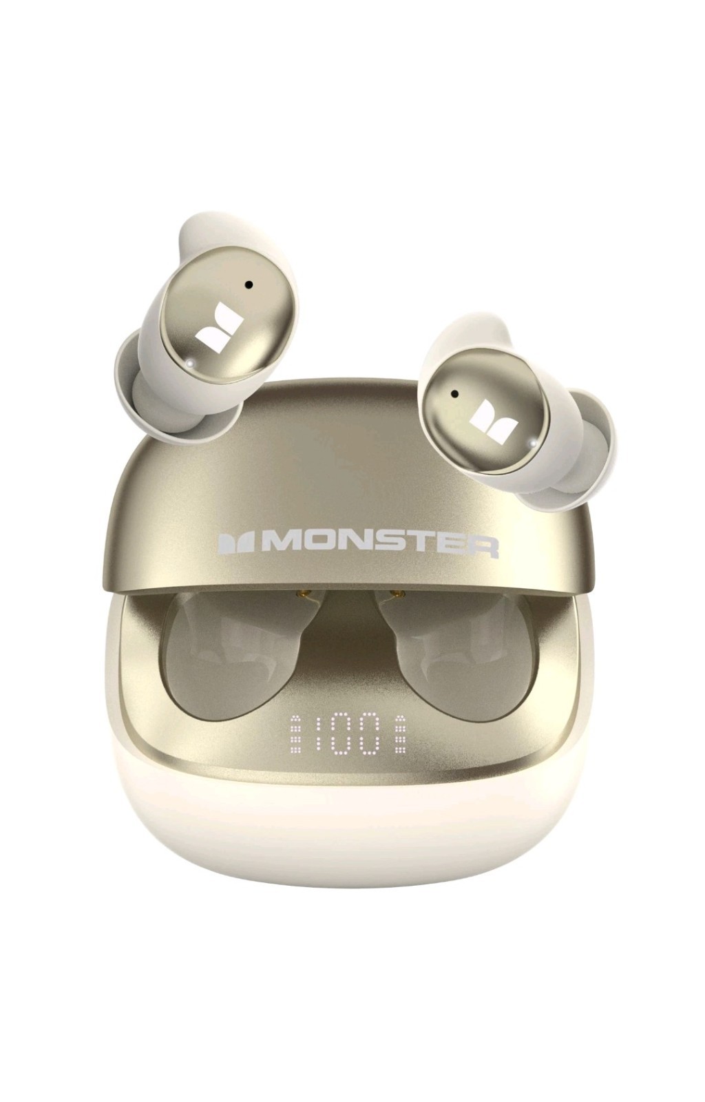 Monster Sleep Ear200 Wireless in-Ear Headphones Bluetooth 6.0 “GOLD & TAN”