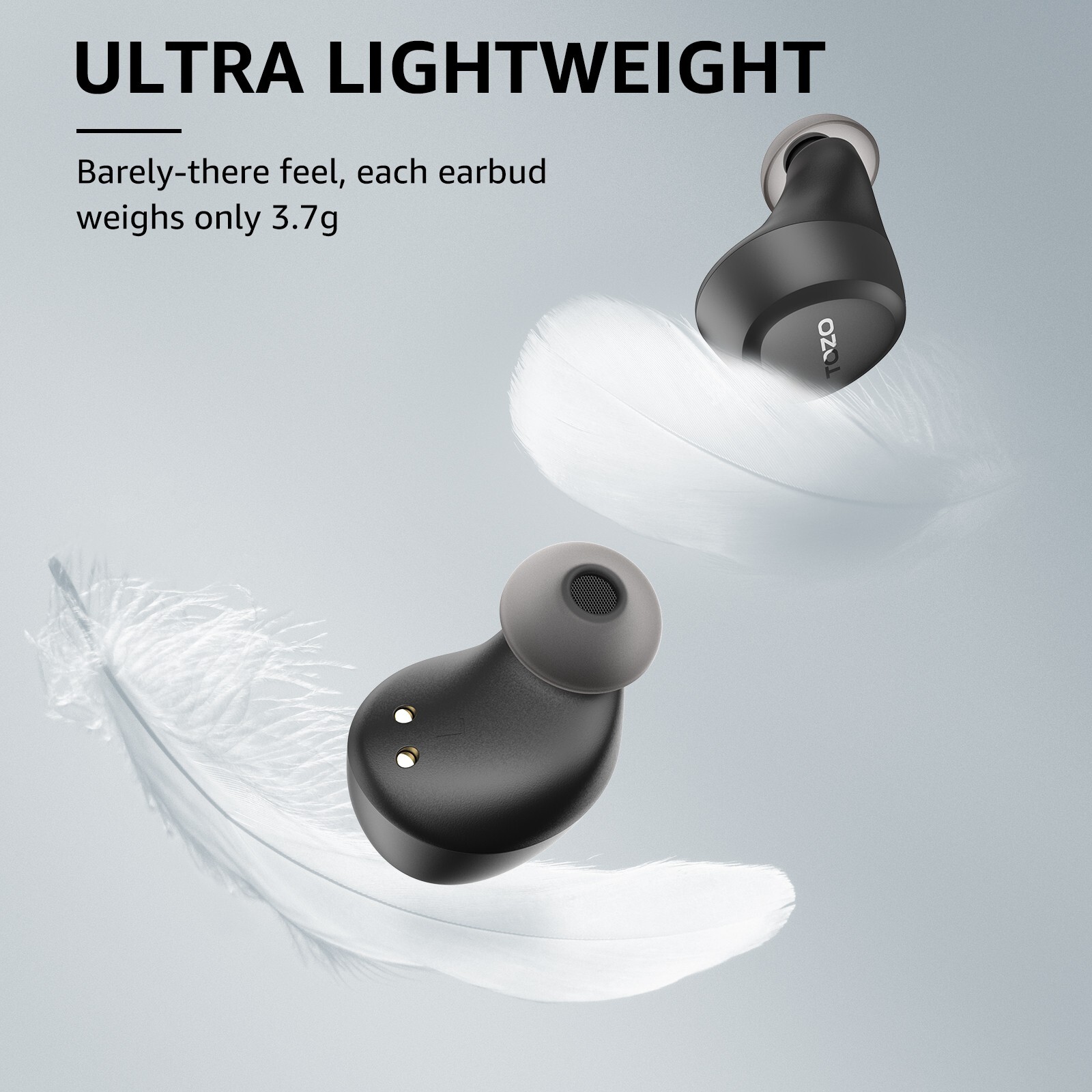 TOZO A1 Mini Lightweight Wireless Earbuds Bluetooth in Ear Headphones (Renew)
