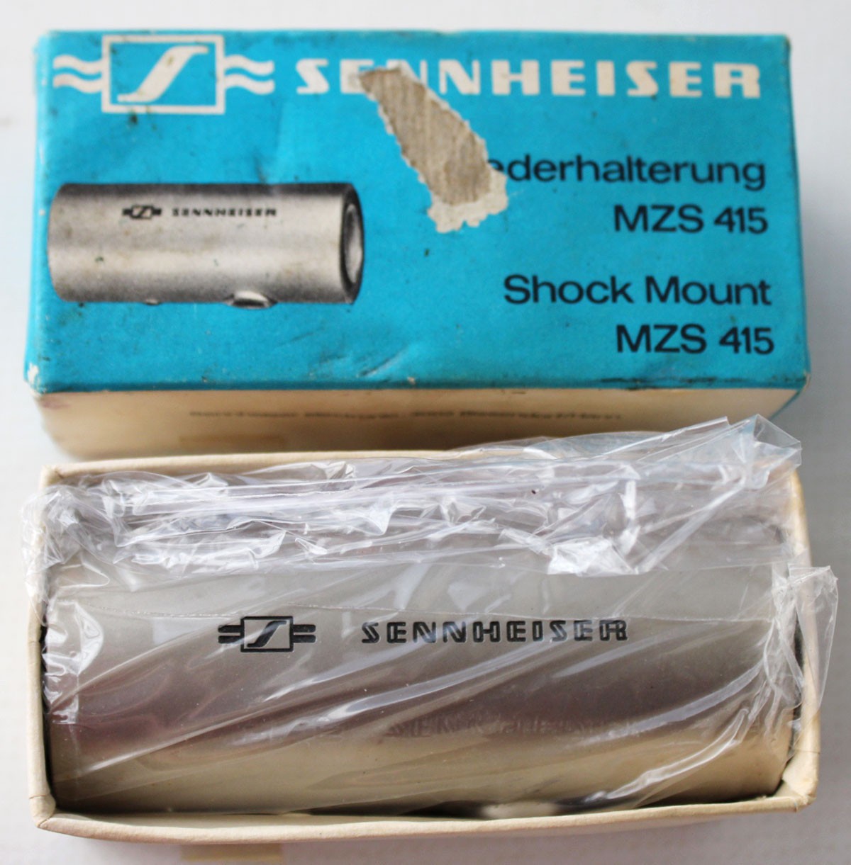 4x Vintage 70’s SENNHEISER MZG MZS MZQ 415 Swivel Adapter MZA 406 West Germany !