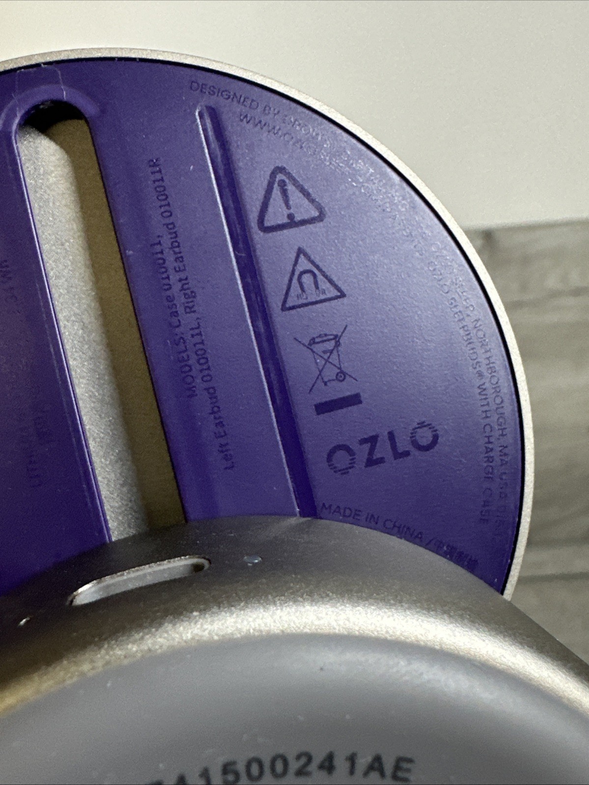 Ozlo Gray Active Noise Cancelling Sleepbuds Parts Or Repair Very Low Sound