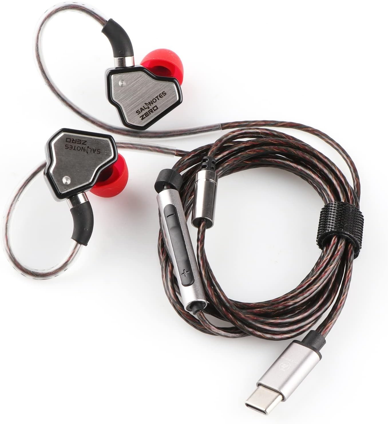 Salnotes Zero HiFi 10mm Dynamic Driver In-Ear Earphones with Detachable Cable