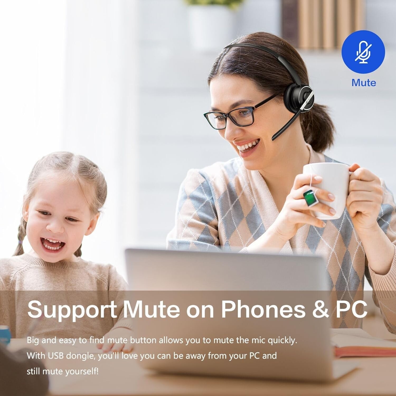 KH122M Wireless Mono Headset