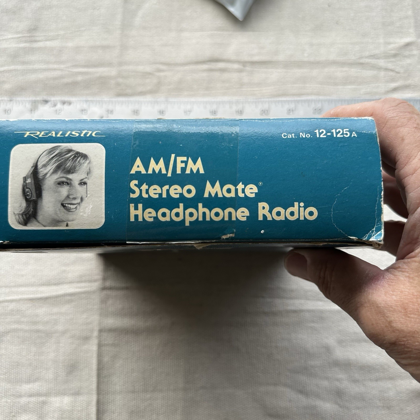 Realistic 12-125a AM/FM Stereo Mate Headphone Appears Unused