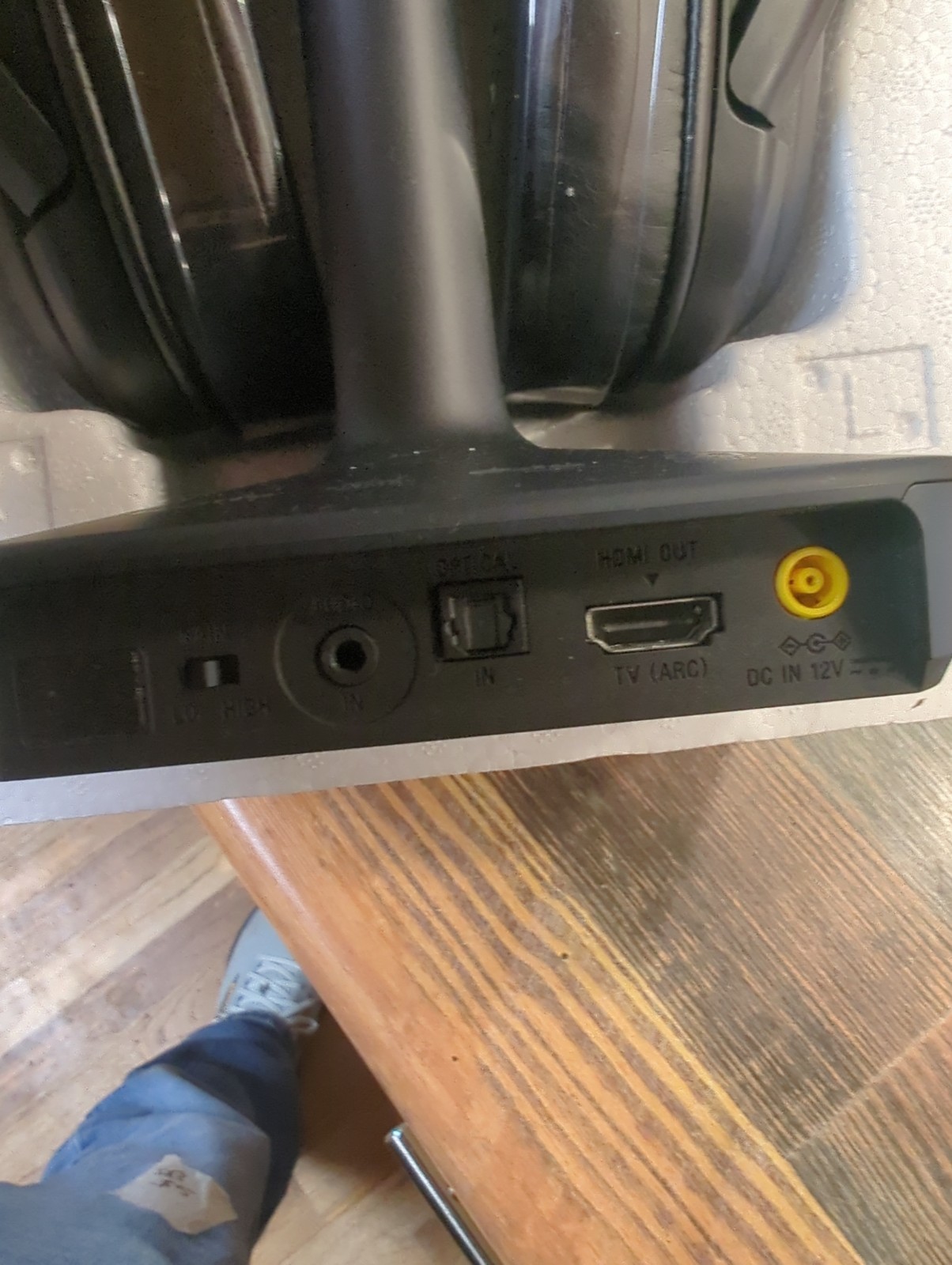 Sony WH-L600 Digital Surround Wireless Headphones Black Great Condition