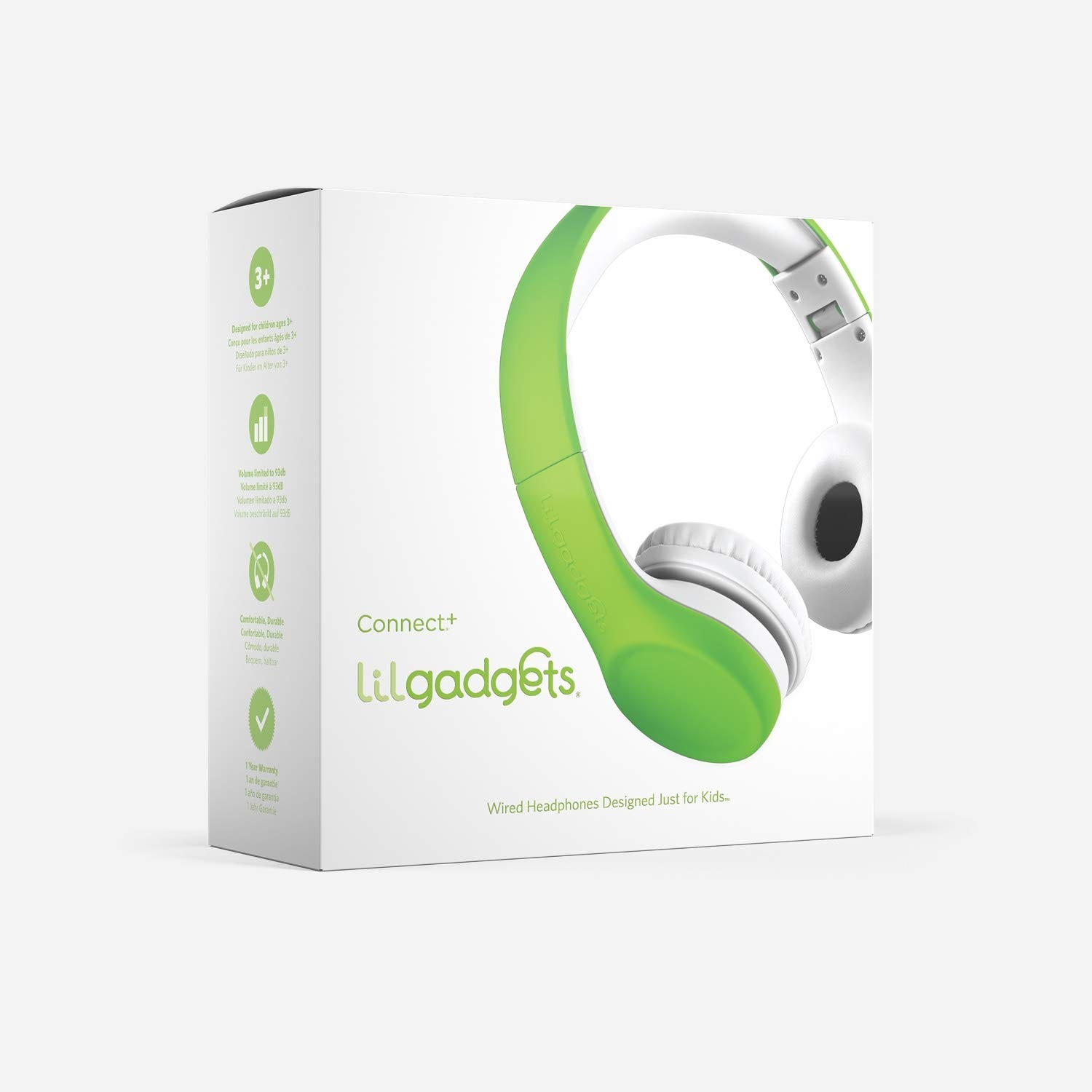 Wired Kids Headphones with Mic Volume Limiter On Ear