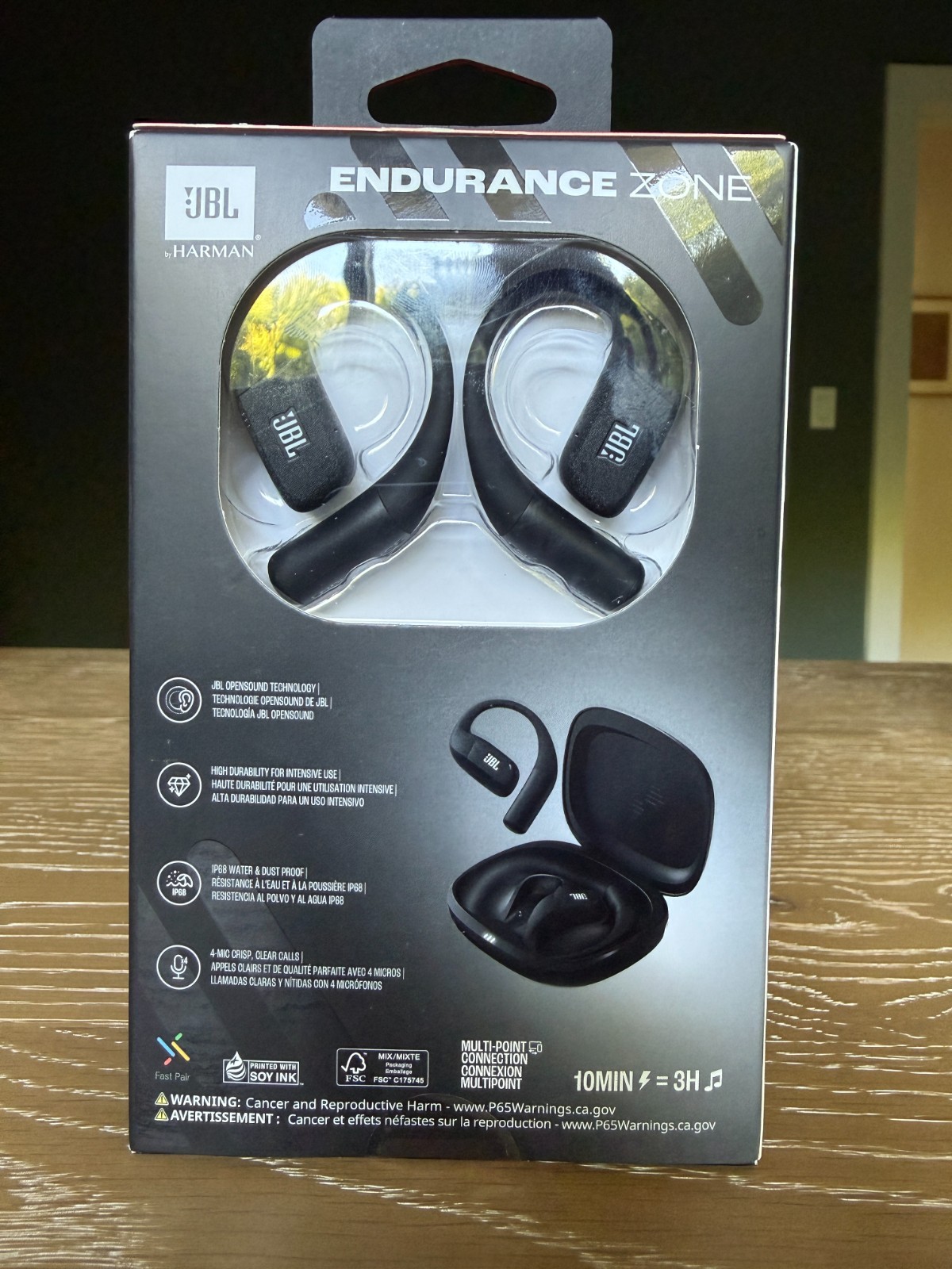 Brand New JBL Endurance ZONE By HARMAN IP68 Open Ear Design | Secure Fit