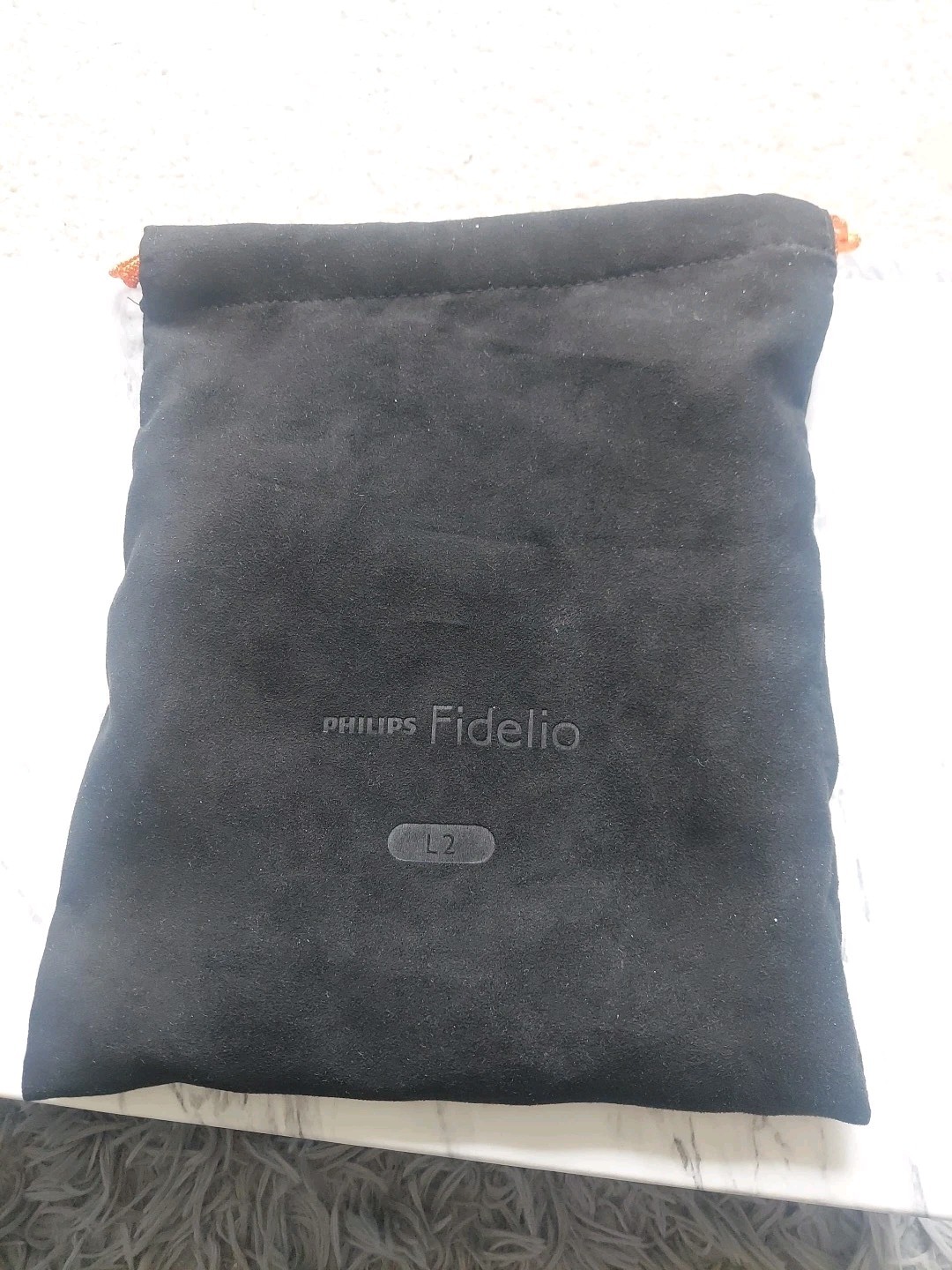 Philips Fidelio L2 Over-Ear Open-Air Headphones 40mm Drivers- Black Fl2P w Mic