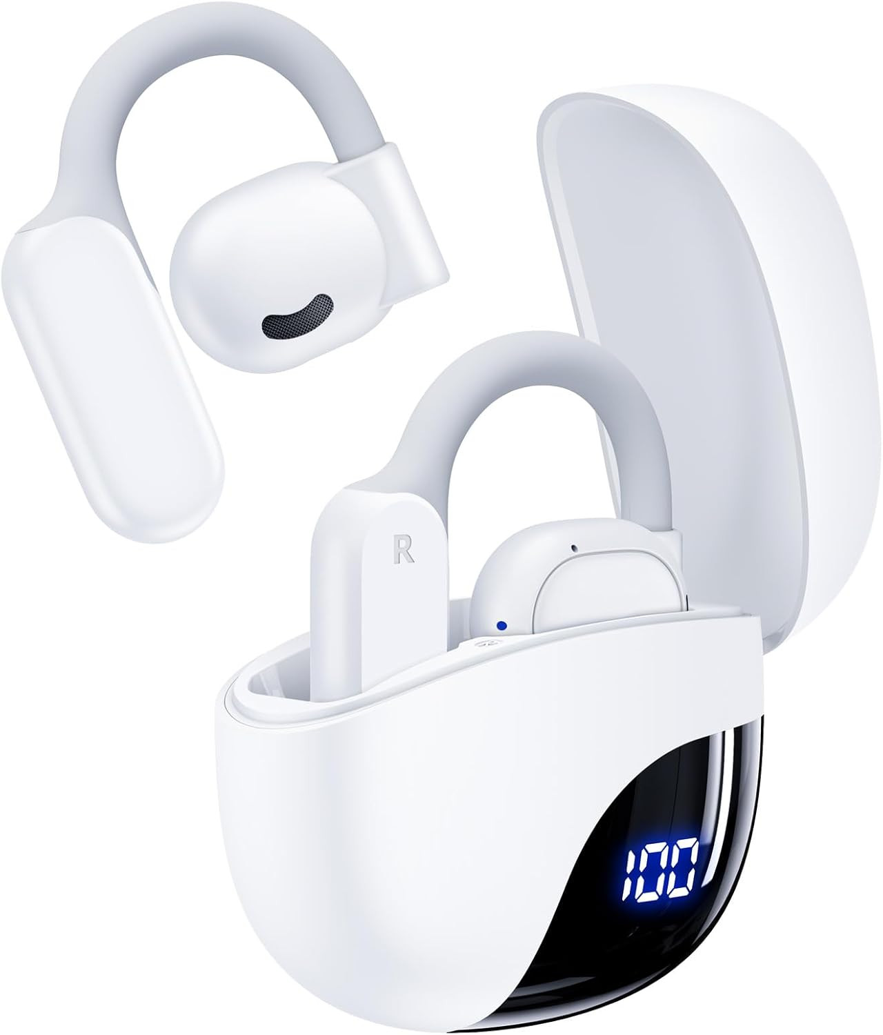 AI Translation Earbuds Real Time 164 Languages 80H Playtime Translator Ear Buds