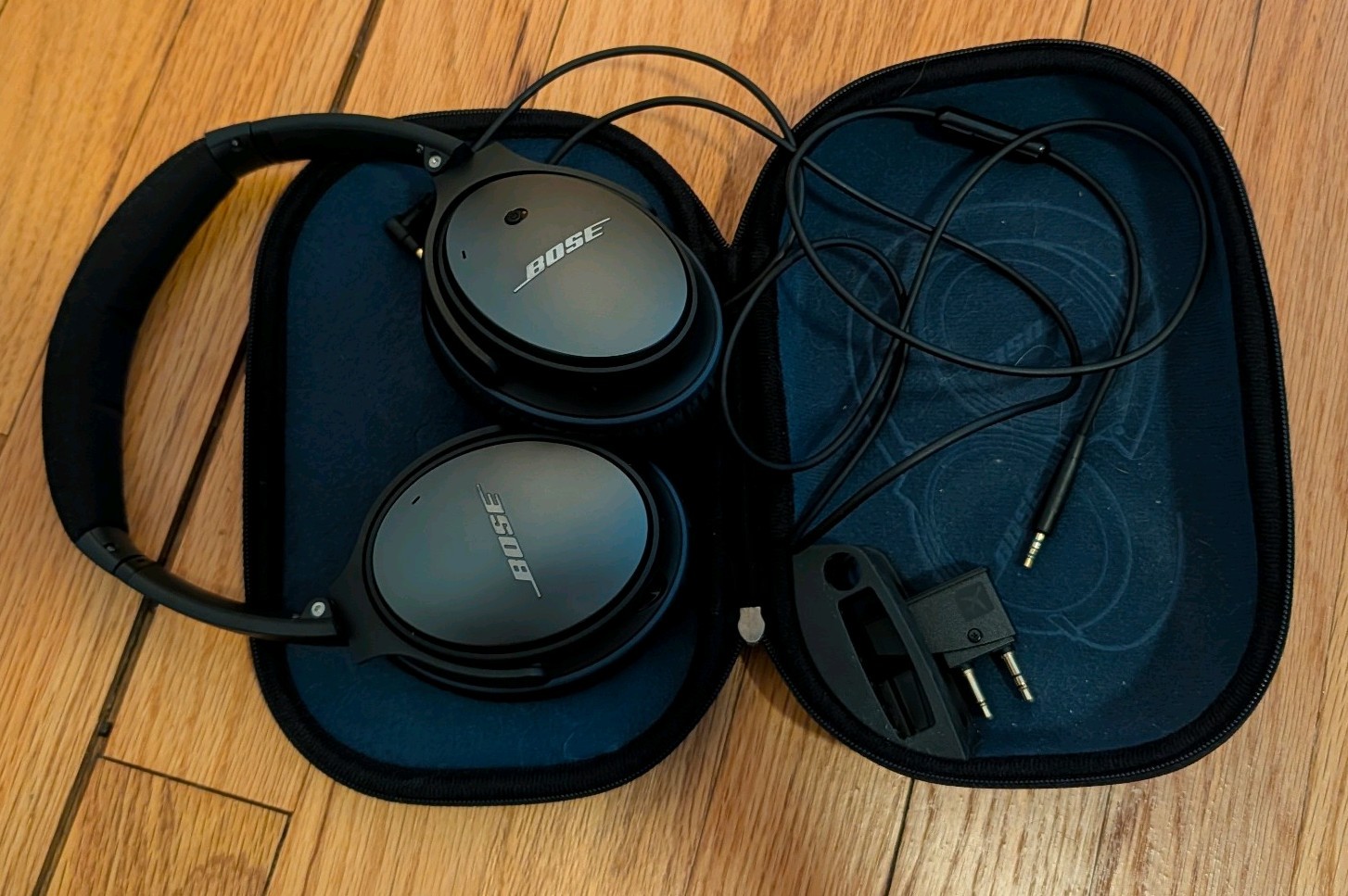 Bose QuietComfort 25 QC25 Noise Cancelling Wired Headphones Earphones – Black