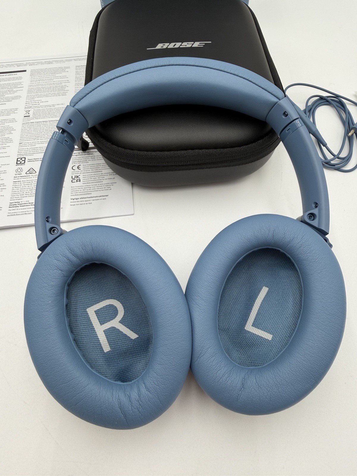 Bose QuietComfort Bluetooth Wireless Noise Cancelling Headphones – Blue Dusk