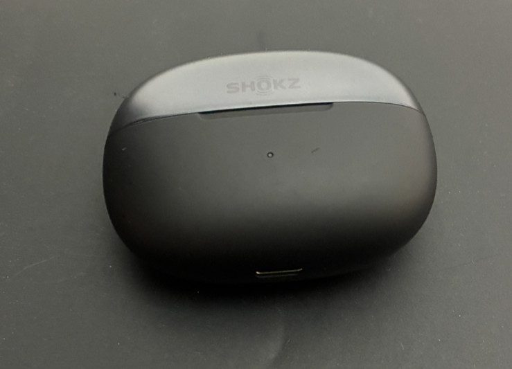 Shokz – OpenDots ONE Open-Ear Wireless Bluetooth Earbuds or Charging Case