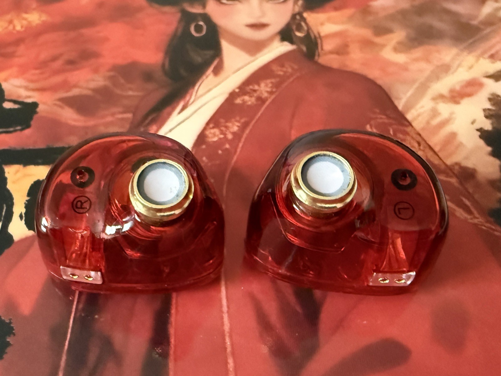 TANGZU WANER SG 2 Red Lion Bass Edition IEM, USB-C version with microphone