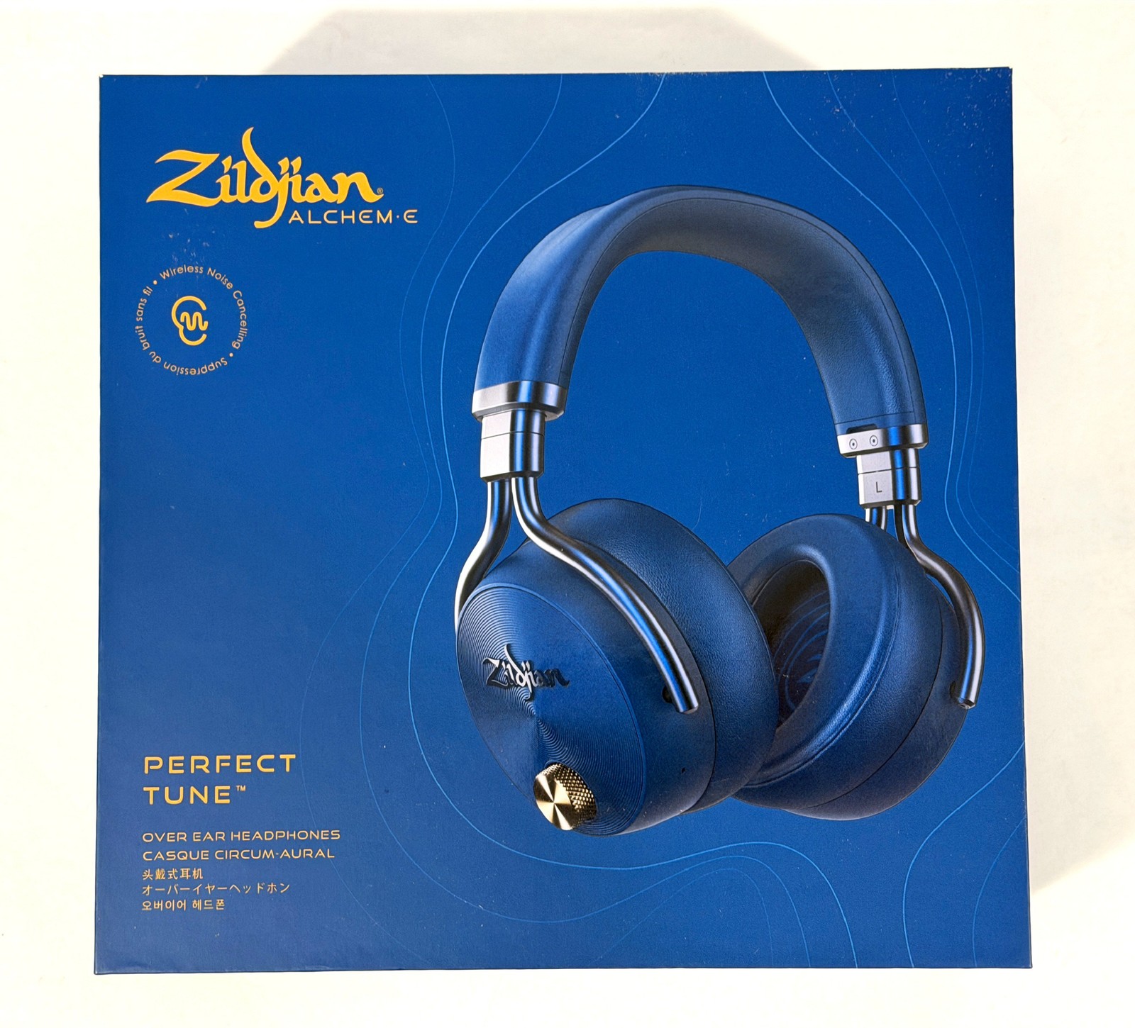Zildjian ALCHEM-E Perfect Tune Wireless Closed-Back Headphones – Midnight