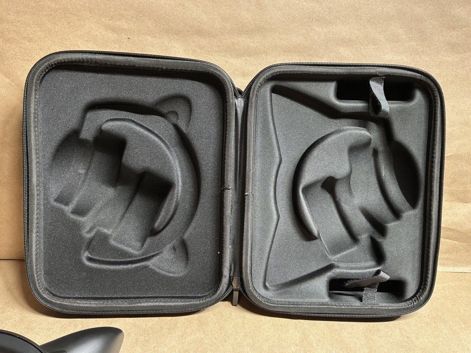 Brookstone Purple Black Cat Ear Headphones w/ Storage Case and Micro USB Cable