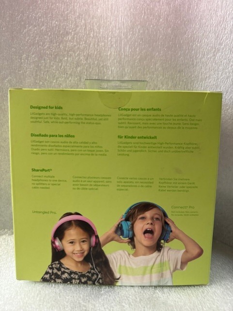 LilGadgets Untangled Pro Children’s Wireless Bluetooth Headphones NEW