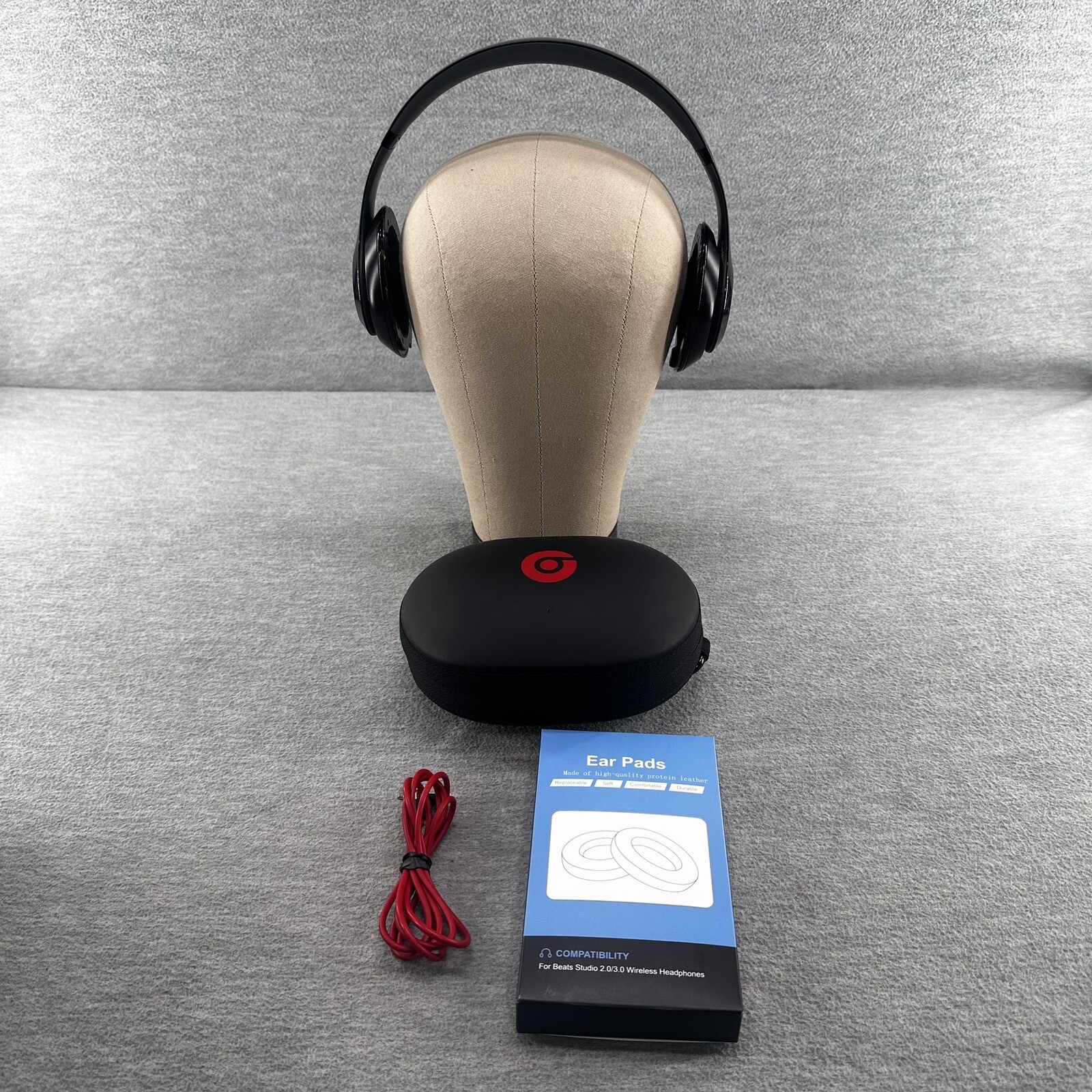 Beats By Dre Studio 2 Wired Over Ear Headphones Color Black/Red (M3)