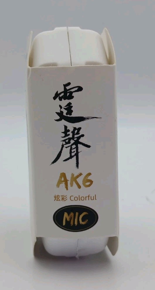 QKZ The Future Of Audio AK6 Hi-Res Audio Colorful Mic Wired Earphones