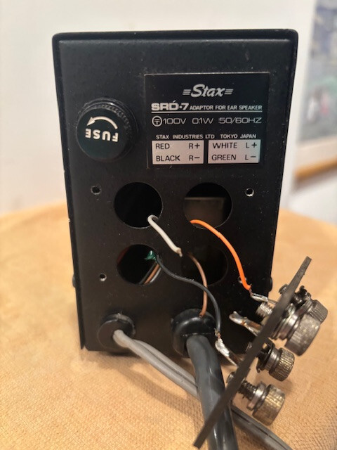 Stax SRD-7 Energizer Adaptor for Stax Headphones Ear Speaker