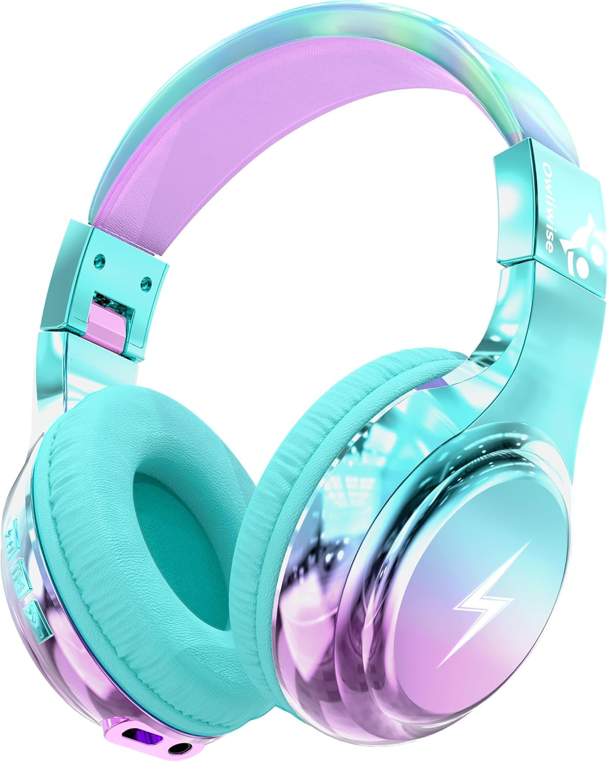 Kids Bluetooth Headphones, 74/85Db Volume Limited, 65H Playtime, Built-In Mic, F