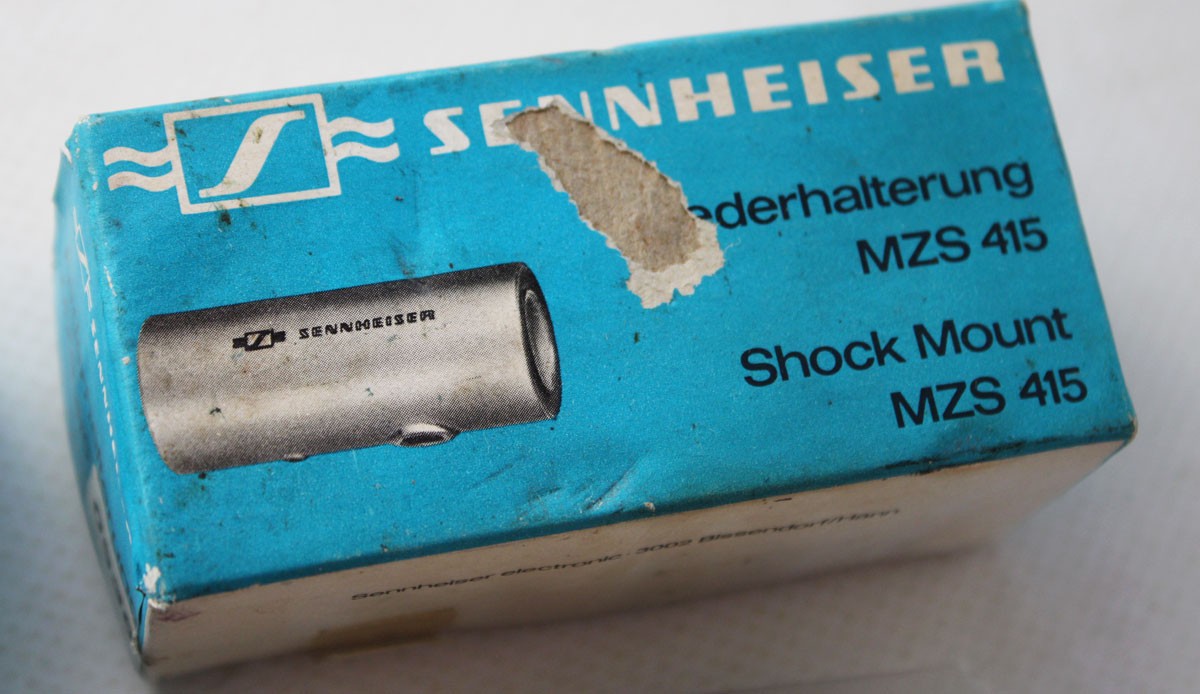 4x Vintage 70’s SENNHEISER MZG MZS MZQ 415 Swivel Adapter MZA 406 West Germany !