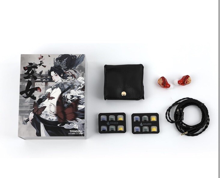 Linsoul TANGZU x HBB XuanNv in Ear Monitor, 2 Dynamic Driver HiFi IEM Earphones