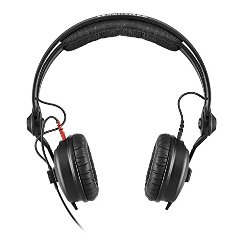 Sennheiser HD 25 Professional Closed-Back Monitor Headphones Black