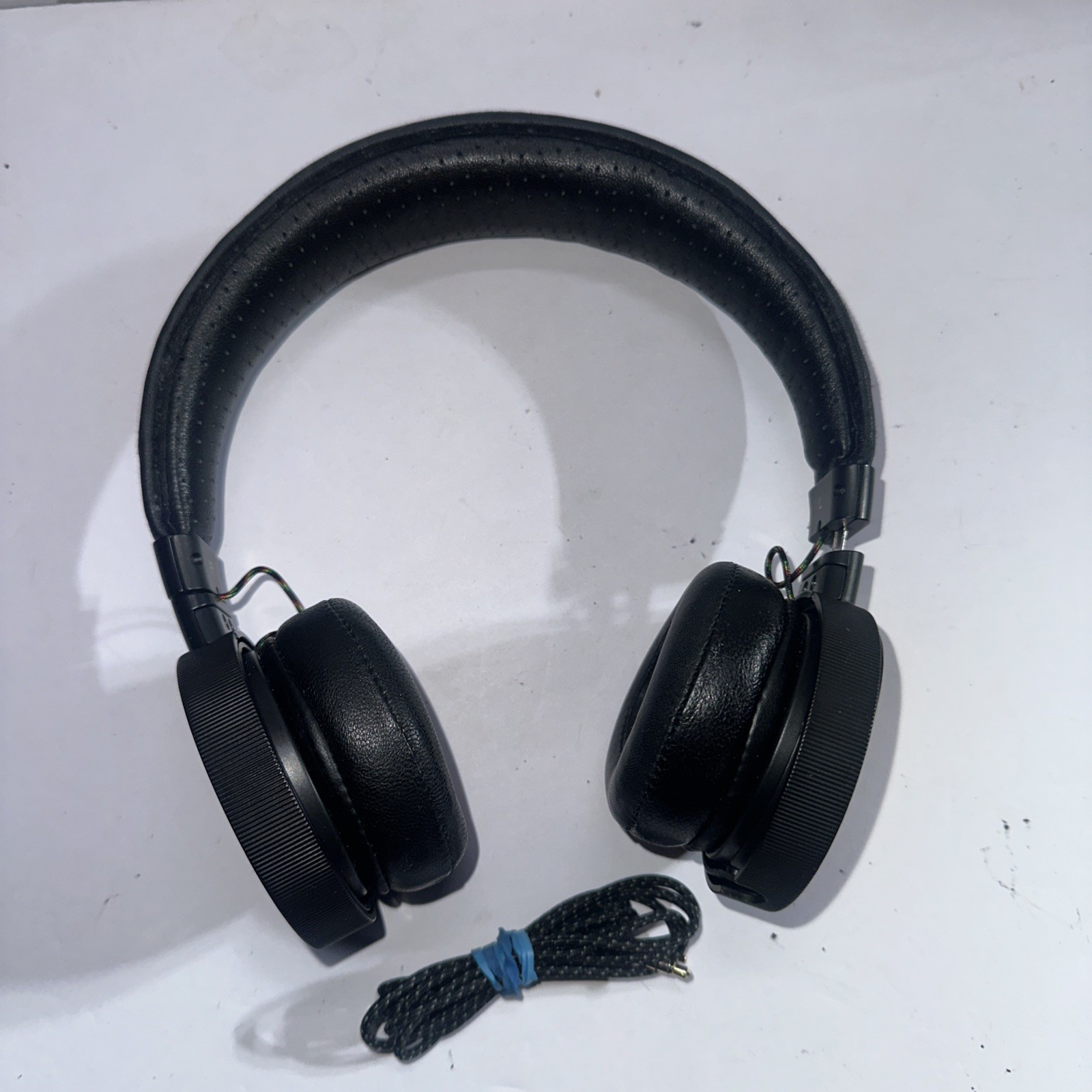 Used House of Marley Redemption Song On-Ear Wired Headphones.