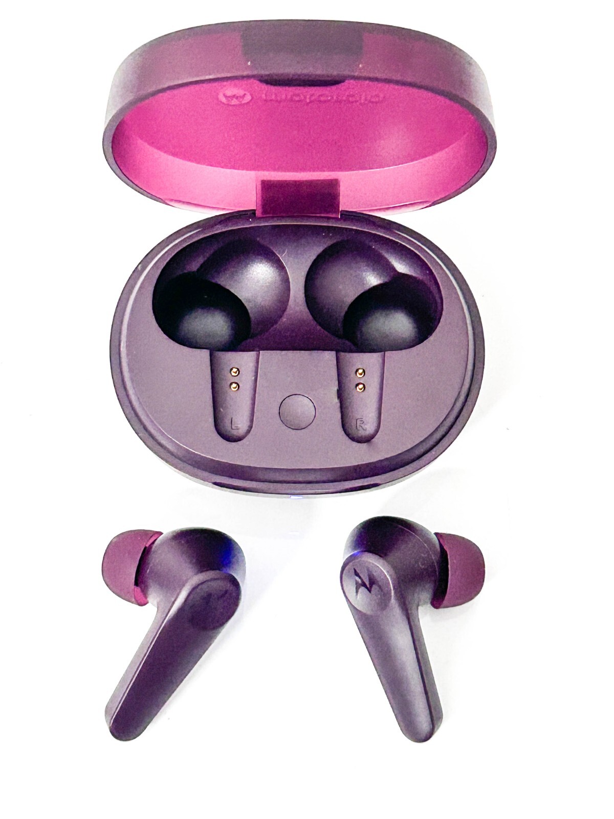 Motorola Moto Buds 600 Hybrid ANC +ENC True Wireless Headphones – Winetasting